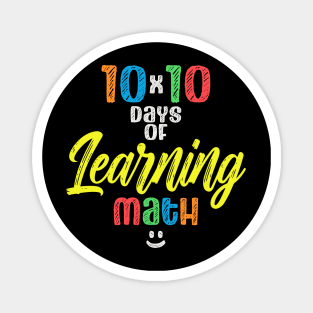 100 Days of Learning Math Magnet